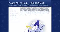Desktop Screenshot of angelsattheend.com